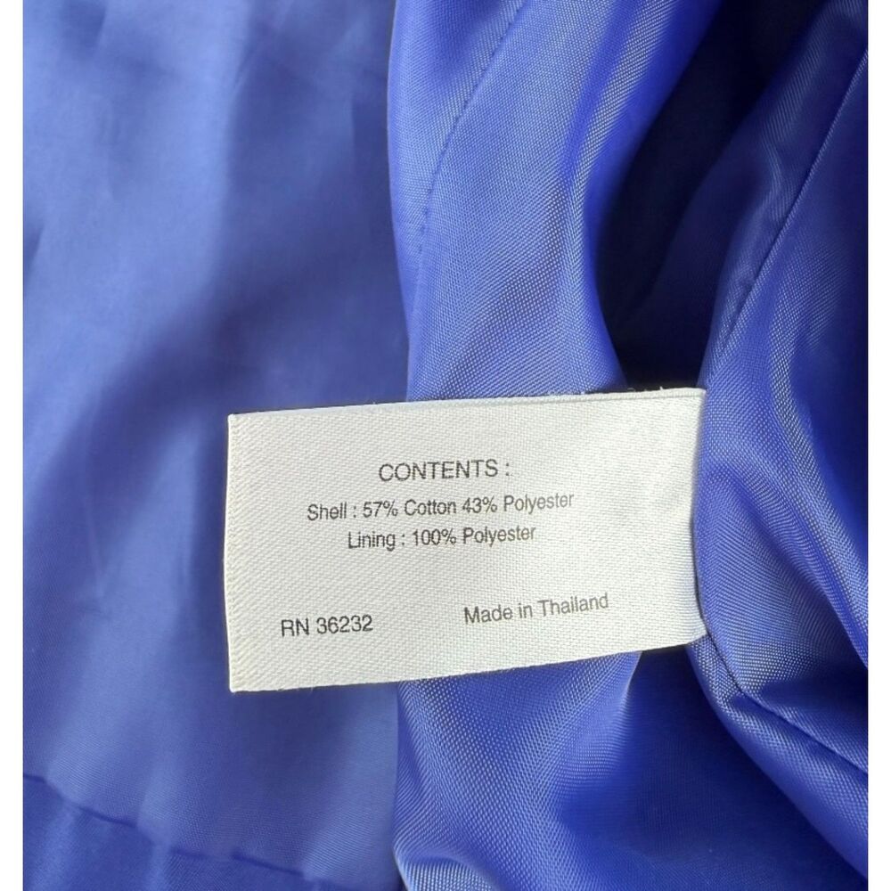 Gallery Women's Blue Short Medium Jacket - Picture 5 of 9